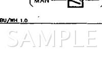 1993 Saab 900 S 2.1 L4 GAS Wiring Diagram