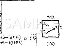 1993 Saab 900 S 2.1 L4 GAS Wiring Diagram