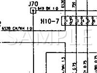1994 Saab 9000 CSE 2.3 L4 GAS Wiring Diagram