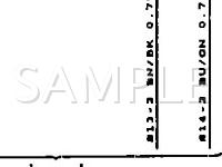 1994 Saab 900 Turbo 2.0 L4 GAS Wiring Diagram