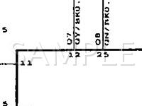 1994 Saab 900 Turbo 2.0 L4 GAS Wiring Diagram