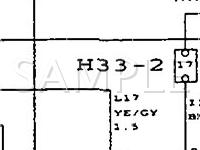 1994 Saab 900 SE Turbo 2.0 L4 GAS Wiring Diagram