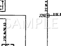 1995 Saab 9000 Aero 2.3 L4 GAS Wiring Diagram