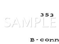 1995 Saab 900 SE Turbo 2.0 L4 GAS Wiring Diagram