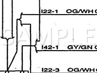 1996 Saab 900 SE Turbo 2.0 L4 GAS Wiring Diagram