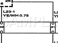 1996 Saab 900 S 2.3 L4 GAS Wiring Diagram