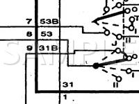 1996 Saab 900 S 2.3 L4 GAS Wiring Diagram