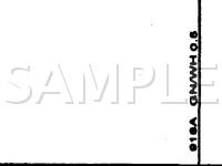 1998 Saab 9000 CSE Turbo 2.3 L4 GAS Wiring Diagram