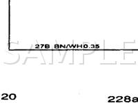 1998 Saab 9000 CSE Turbo 2.3 L4 GAS Wiring Diagram