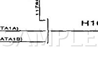 1998 Saab 9000 CSE Turbo 2.3 L4 GAS Wiring Diagram