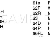 1998 Saab 9000 CSE Turbo 2.3 L4 GAS Wiring Diagram