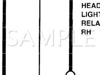 2001 Subaru Legacy  2.5 H4 GAS Wiring Diagram