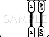2001 Subaru Outback  2.5 H4 GAS Wiring Diagram