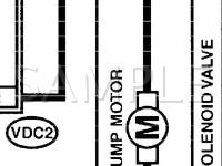 2001 Subaru Outback  3.0 H6 GAS Wiring Diagram