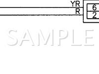 2001 Subaru Forester  2.5 H4 GAS Wiring Diagram