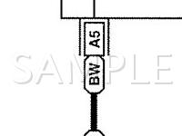 2004 Subaru Forester XS 2.5 H4 GAS Wiring Diagram