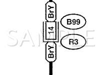 2004 Subaru Baja  2.5 H4 GAS Wiring Diagram