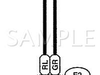 2003 Subaru Baja  2.5 H4 GAS Wiring Diagram
