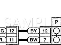 2004 Subaru Outback  2.5 H4 GAS Wiring Diagram