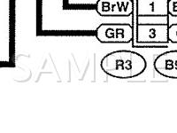 2004 Subaru Legacy  2.5 H4 GAS Wiring Diagram
