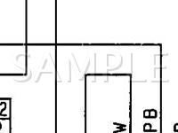 1990 Subaru Justy DL 1.2 L3 GAS Wiring Diagram