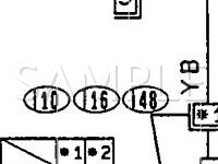 1990 Subaru Justy GL 1.2 L3 GAS Wiring Diagram