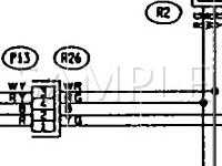 1990 Subaru Legacy LS 2.2 H4 GAS Wiring Diagram