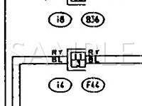 1990 Subaru Legacy L 2.2 H4 GAS Wiring Diagram