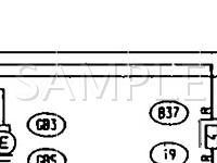 1990 Subaru Legacy L 2.2 H4 GAS Wiring Diagram