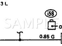 1990 Subaru Loyale RS 1.8 H4 GAS Wiring Diagram