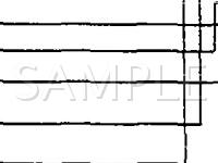 1990 Subaru Loyale  1.8 H4 GAS Wiring Diagram