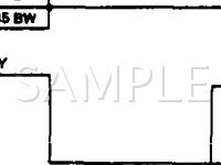 1990 Subaru Loyale  1.8 H4 GAS Wiring Diagram