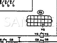 1990 Subaru Loyale  1.8 H4 GAS Wiring Diagram