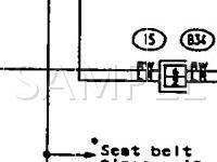 1991 Subaru Legacy L 2.2 H4 GAS Wiring Diagram