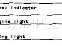 1991 Subaru Legacy L 2.2 H4 GAS Wiring Diagram