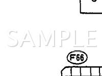 1991 Subaru Loyale  1.8 H4 GAS Wiring Diagram