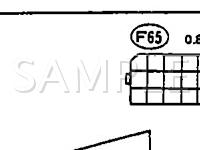 1991 Subaru Loyale  1.8 H4 GAS Wiring Diagram