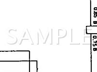 1991 Subaru XT6  2.7 H6 GAS Wiring Diagram