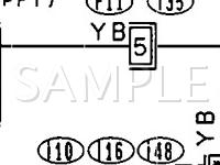 1992 Subaru Justy GL 1.2 L3 GAS Wiring Diagram