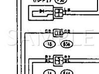 1992 Subaru Legacy L 2.2 H4 GAS Wiring Diagram