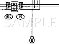 1992 Subaru Legacy LS SP 2.2 H4 GAS Wiring Diagram