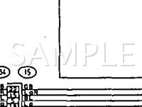 1992 Subaru Legacy L 2.2 H4 GAS Wiring Diagram