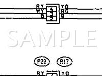 1992 Subaru Legacy LS SP 2.2 H4 GAS Wiring Diagram