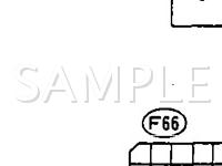 1992 Subaru Loyale  1.8 H4 GAS Wiring Diagram