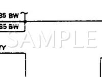 1992 Subaru Loyale  1.8 H4 GAS Wiring Diagram
