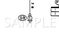 1992 Subaru Loyale  1.8 H4 GAS Wiring Diagram