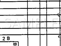 1992 Subaru Loyale  1.8 H4 GAS Wiring Diagram