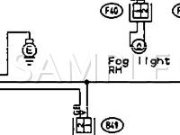 1992 Subaru SVX LS 3.3 H6 GAS Wiring Diagram