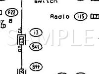 1992 Subaru SVX LSL 3.3 H6 GAS Wiring Diagram