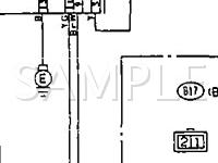 1992 Subaru SVX LS 3.3 H6 GAS Wiring Diagram